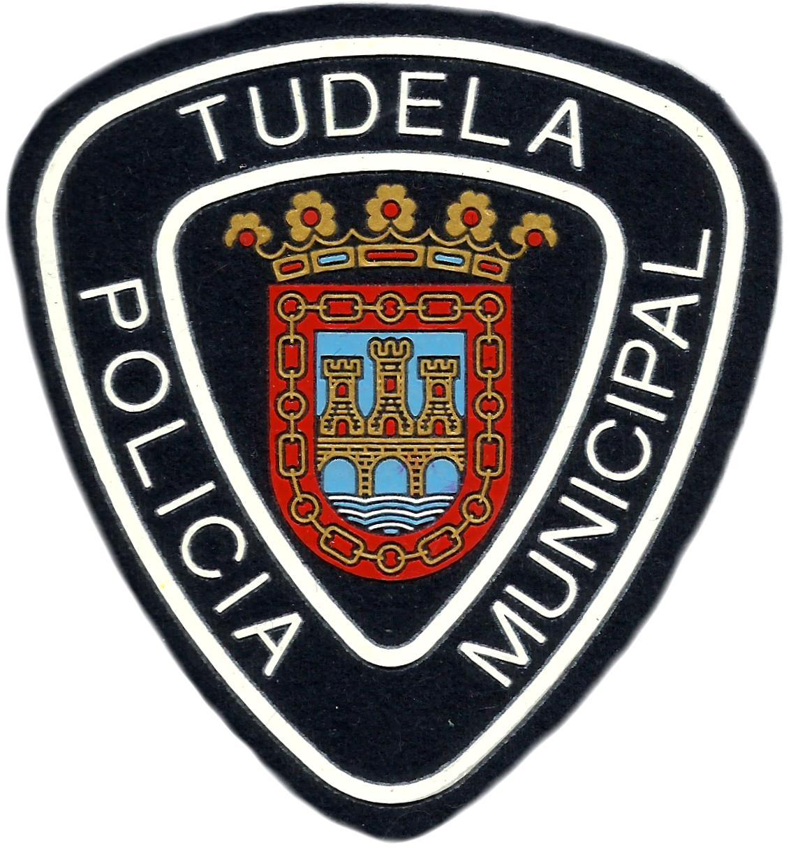 Policía Municipal Tudela Navarra parche insignia emblema distintivo