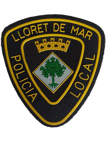 Policía Local Lloret de Mar Cataluña parche insignia emblema distintivo 