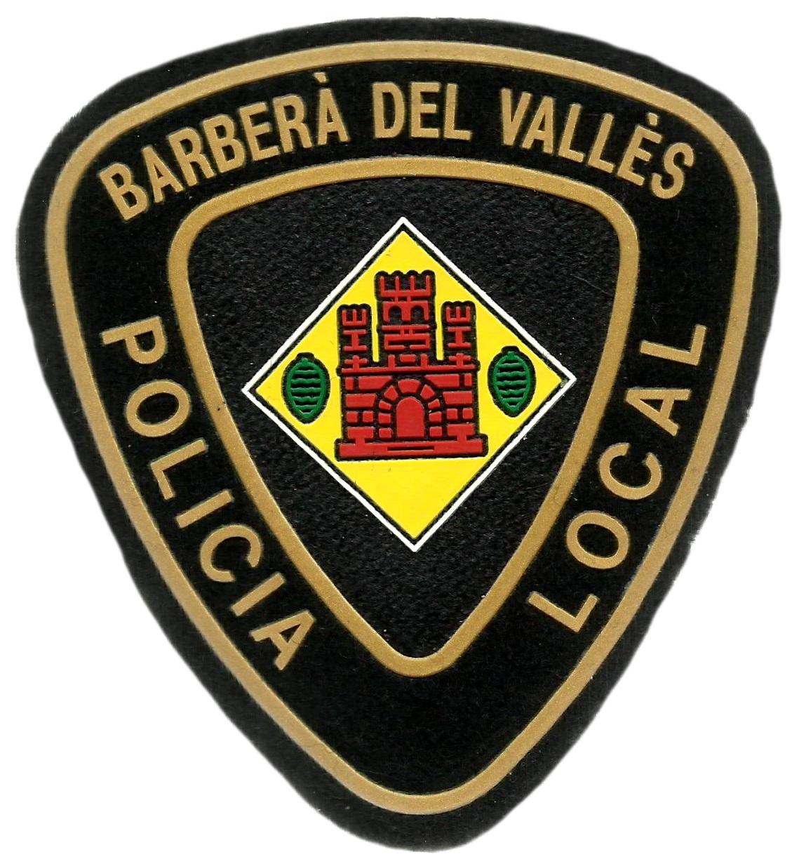 Policía Local Barberá del Vallés Cataluña parche insignia emblema distintivo