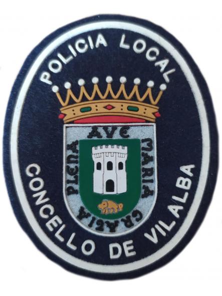 Policía Local Concello de Vilalba Galicia parche insignia emblema patch ecusson Police Dept