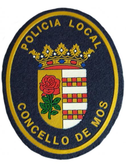 Policía Local Concello de Mos Galicia parche insignia emblema Police patch ecusson