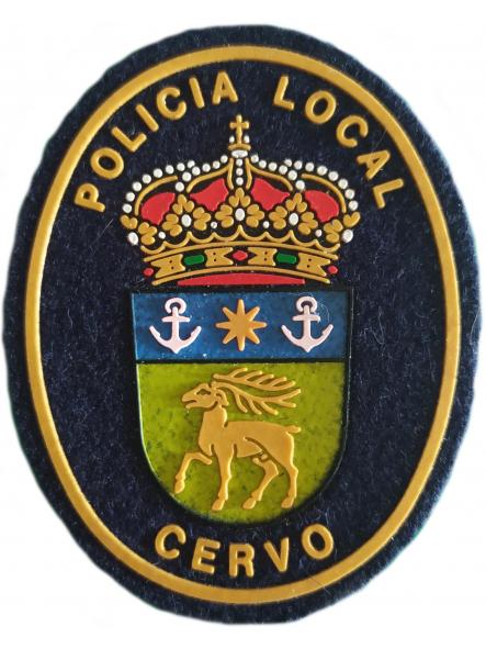Policía Local Cervo parche insignia emblema police patch ecusson