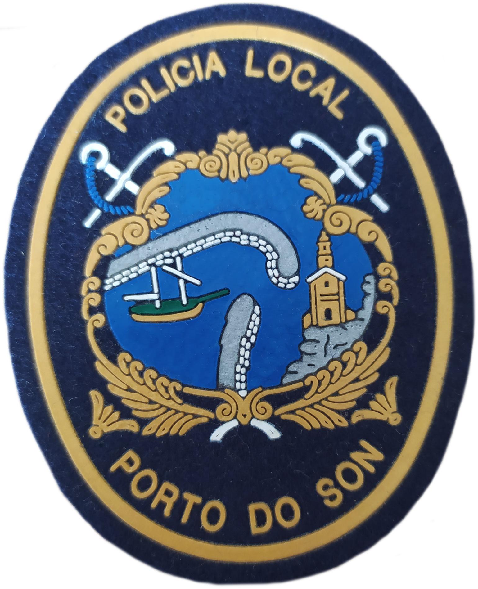 Policía Local Porto do Son Galicia parche insignia emblema patch ecusson Police Dept