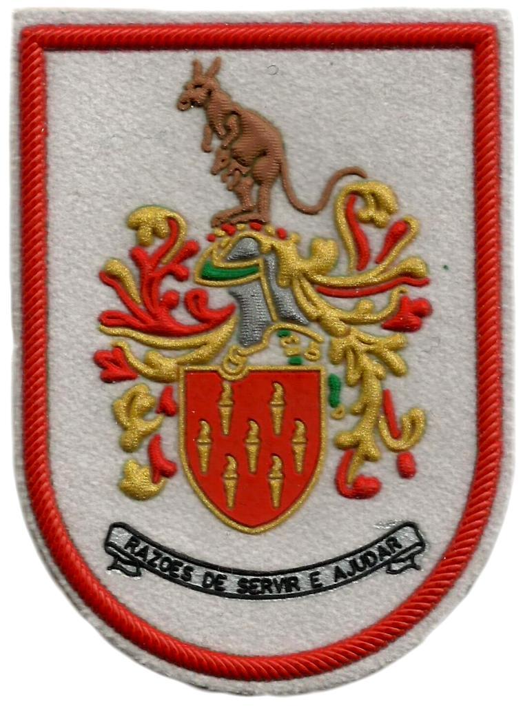 Guardia Nacional Republicana GNR de Portugal servicios sociales Razoes de servir e ajudar parche insignia emblema