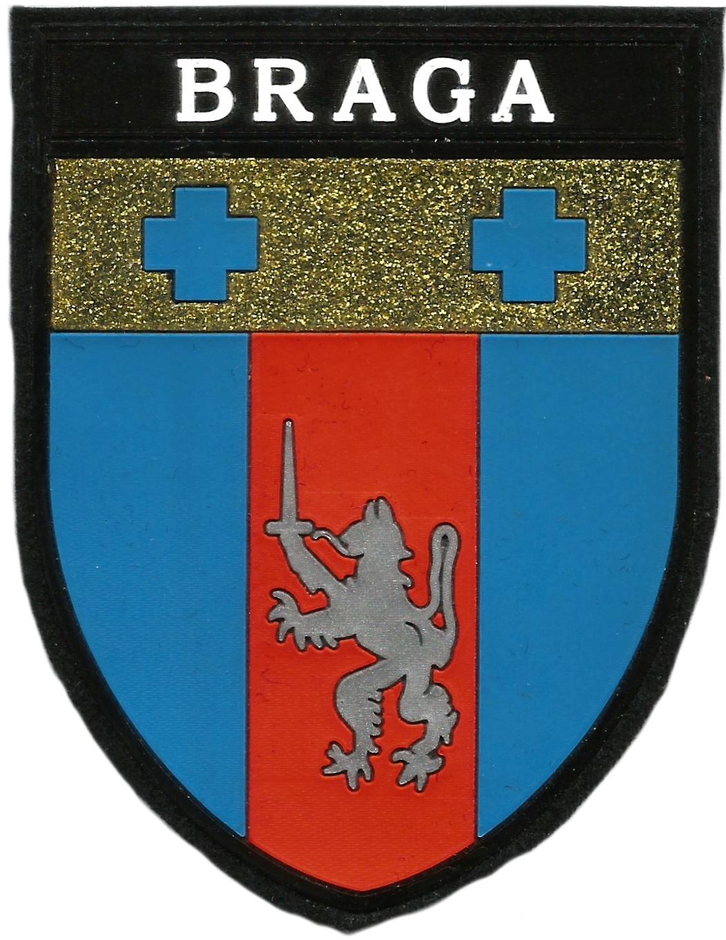 Policía de Segurança Pública de Portugal Braga Región parche insignia emblema ecusson patch Police 