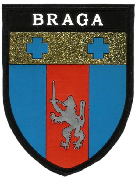 Policía de Segurança Pública de Portugal Braga Región parche insignia emblema ecusson patch Police 