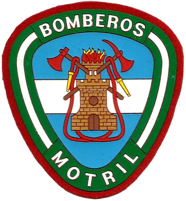 Cuerpo de Bomberos de Motril Granada parche insignia emblema distintivo