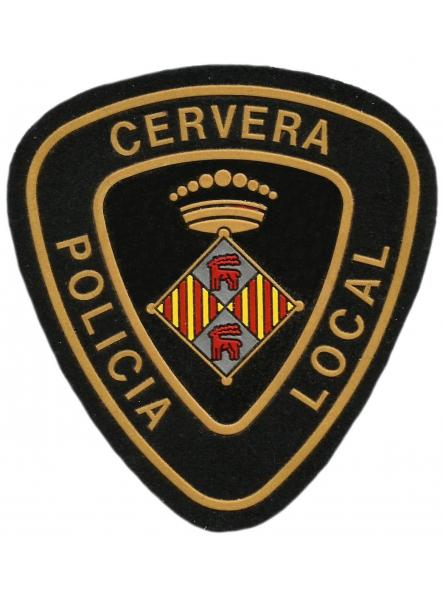 Policía Local Cervera parche insignia emblema distintivo Police Dept