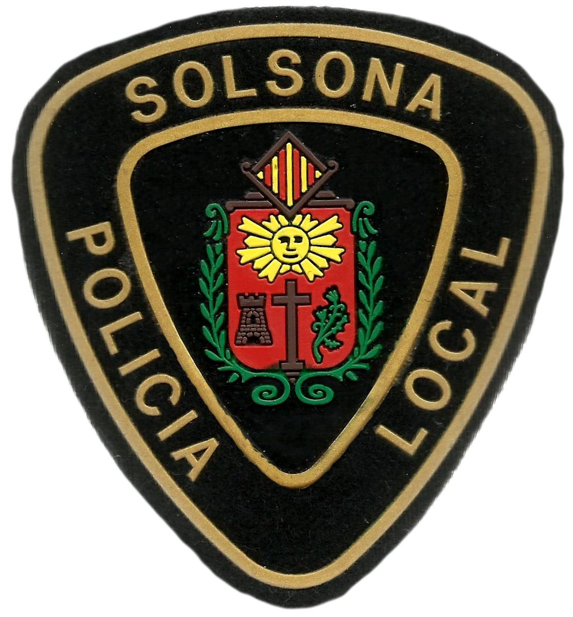 Policía Local Solsona parche insignia emblema distintivo