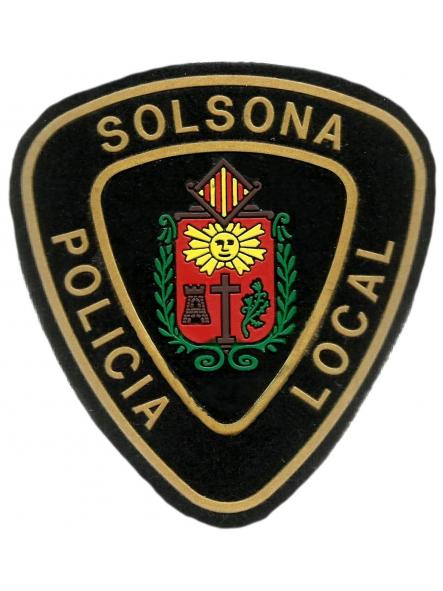 Policía Local Solsona parche insignia emblema distintivo