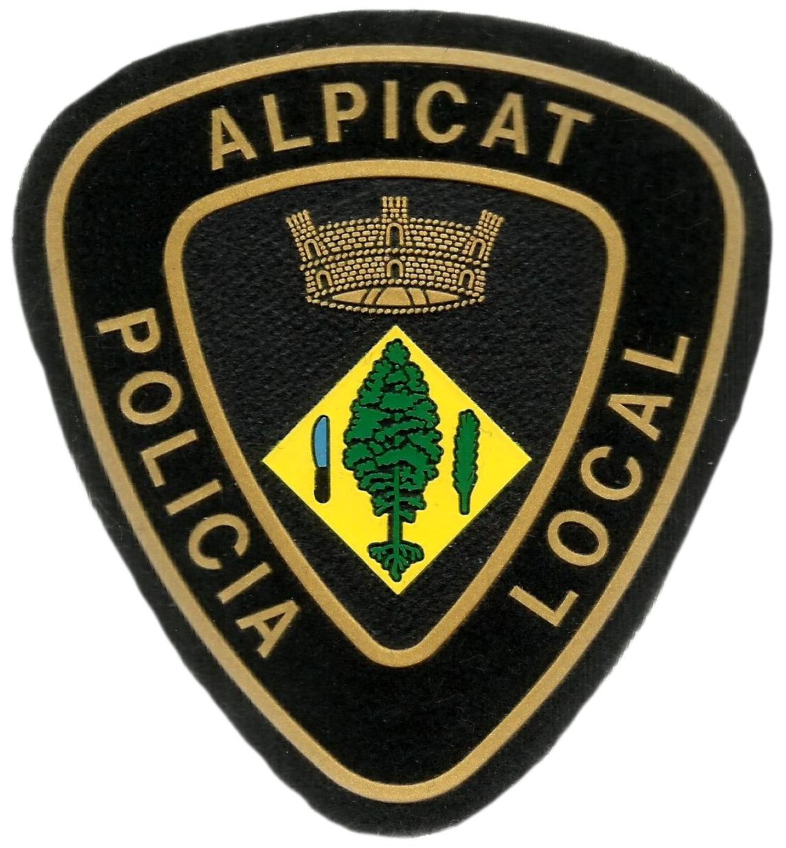 Policía Local Alpicat Cataluña parche insignia emblema distintivo