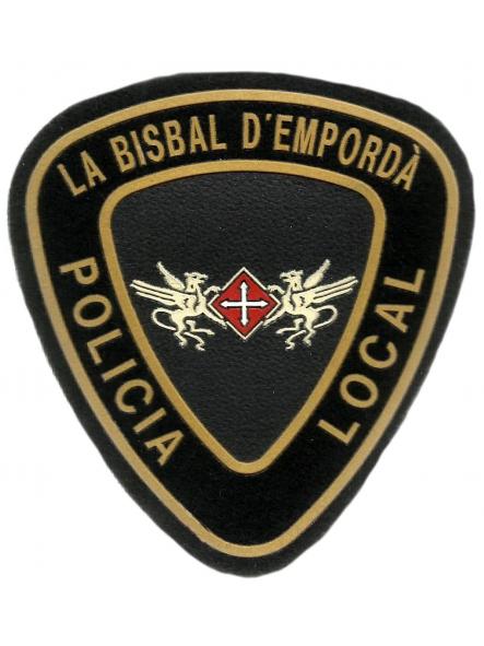 Policía Local La Bisbal d´Emporda Cataluña parche insignia emblema distintivo