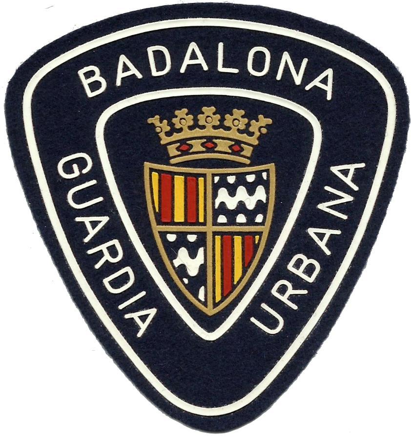 Guardia Urbana Badalona parche insignia emblema distintivo