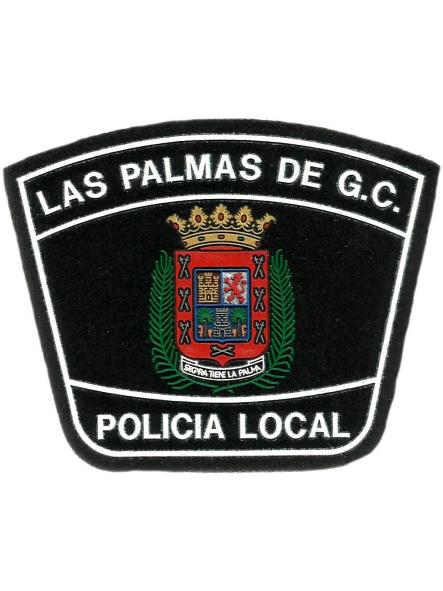 Policía Local de Las Palmas de Gran Canaria parche insignia emblema Police Dept