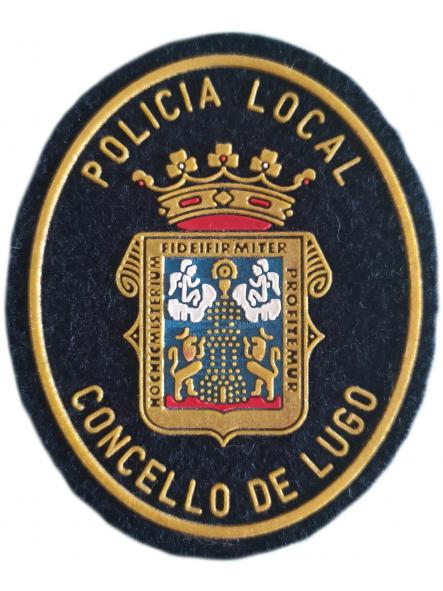 Policía Local Concello de Lugo Galicia parche insignia emblema Police patch ecusson