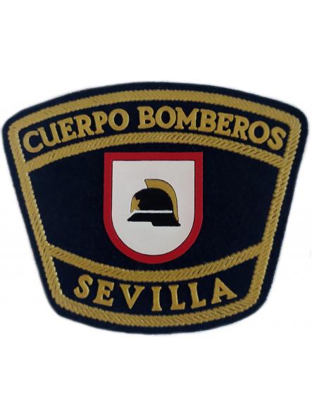Bomberos Sevilla parche insignia emblema distintivo Fire Dept patch ecusson