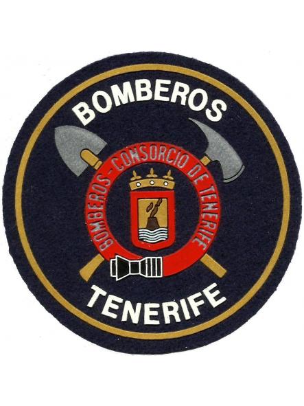 Bomberos de Santa Cruz de Tenerife parche insignia emblema distintivo Fire Dept