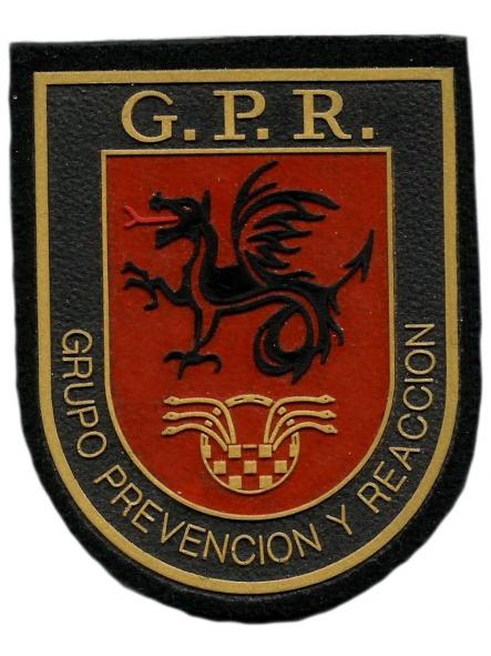 Policía local Melilla Grupo de Prevención y Reacción parche insignia emblema distintivo [0]