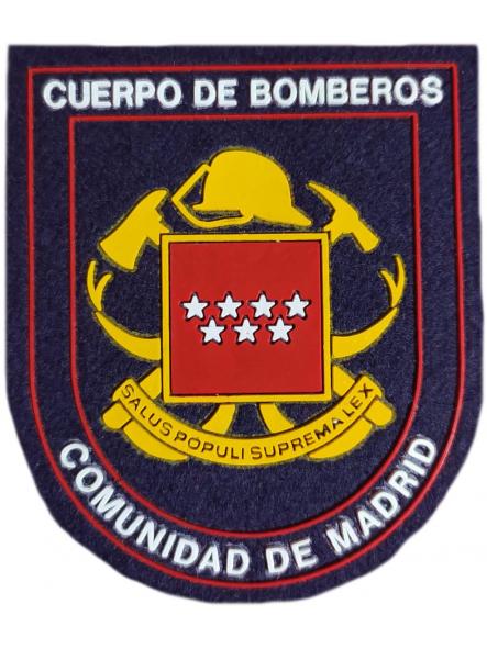 Cuerpo de Bomberos Comunidad de Madrid parche insignia emblema distintivo Fire Dept