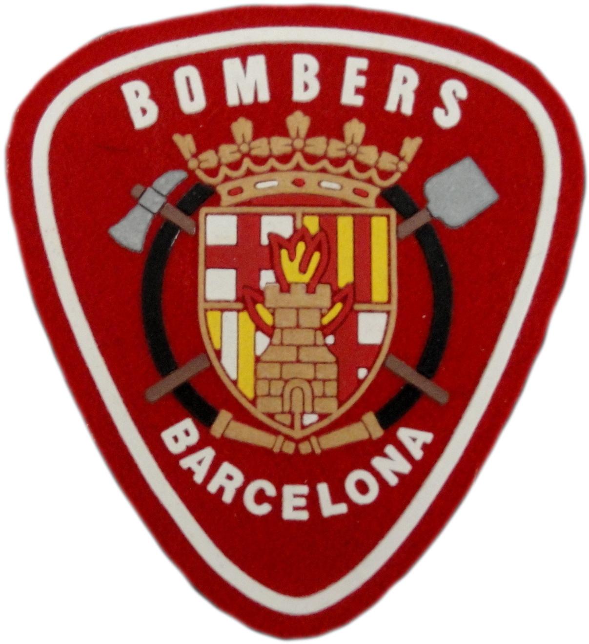 Bombers de Barcelona Bomberos parche insignia emblema distintivo Fire Dept 