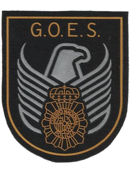 Policía Nacional CNP GOES Grupo Operativo Especial de Seguridad parche insignia emblema Swat Team