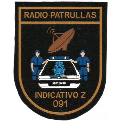 PARCHE DE LA POLICÍA NACIONAL CNP RADIO PATRULLAS Z 091 [0]