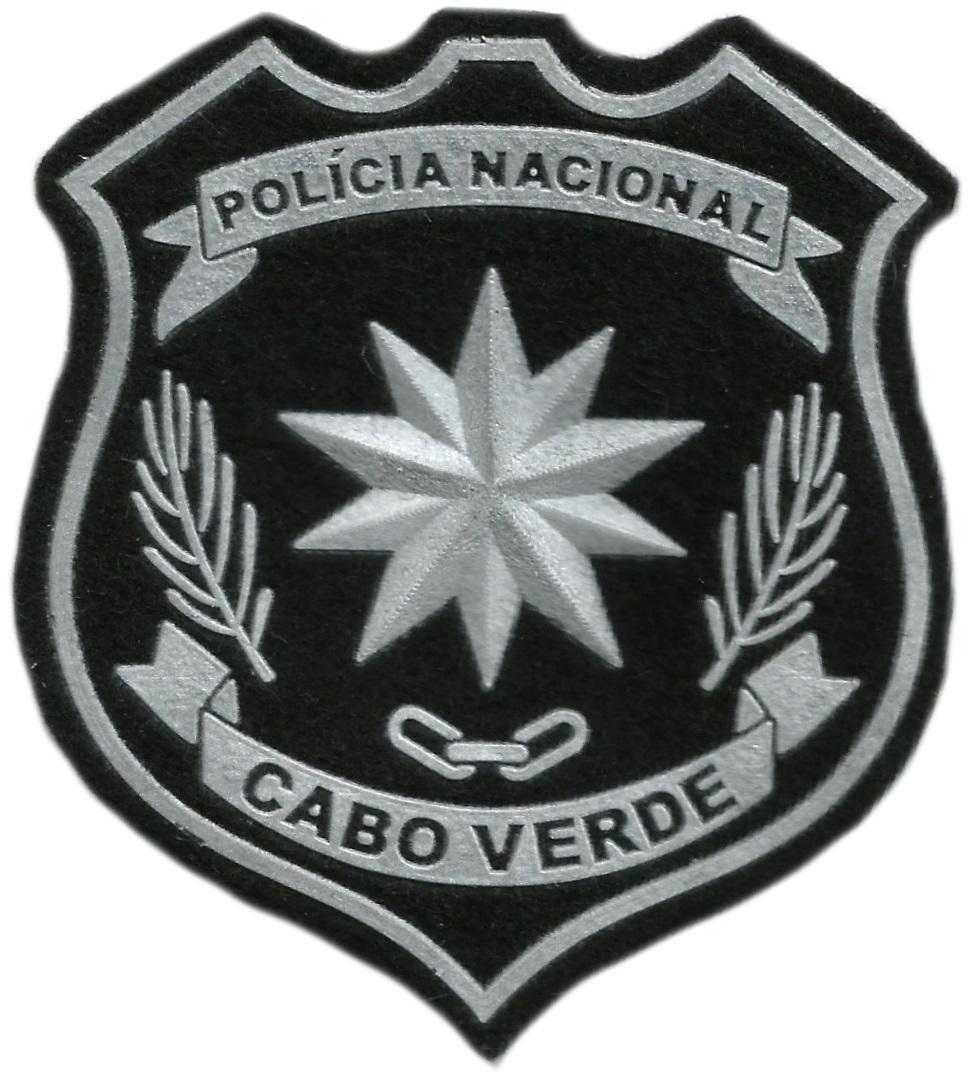 POLICÍA NACIONAL DE CABO VERDE PARCHE INSIGNIA EMBLEMA DISTINTIVO
