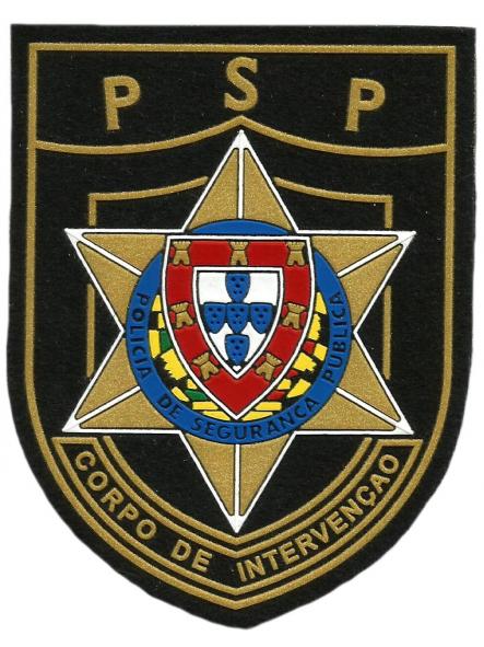 Policía de Segurança Pública de Portugal Corpo de Intervençao UIP Antidisturbios parche insignia patch ecusson