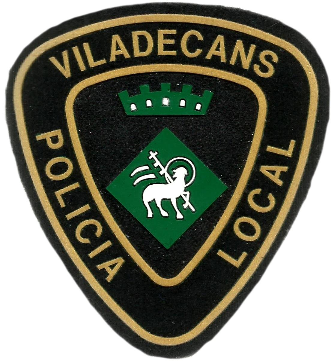 Policía Local Viladecans parche insignia emblema distintivo 