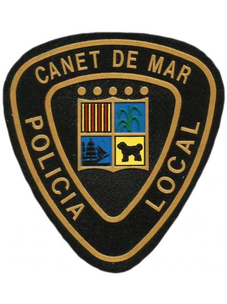 Policía Local Canet de Mar Cataluña parche insignia emblema distintivo