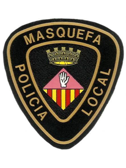 Policía Local Masquefa Cataluña parche insignia emblema distintivo
