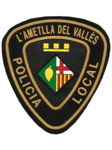 Policía Local L´Ametlla del Vallés Cataluña parche insignia emblema distintivo [0]