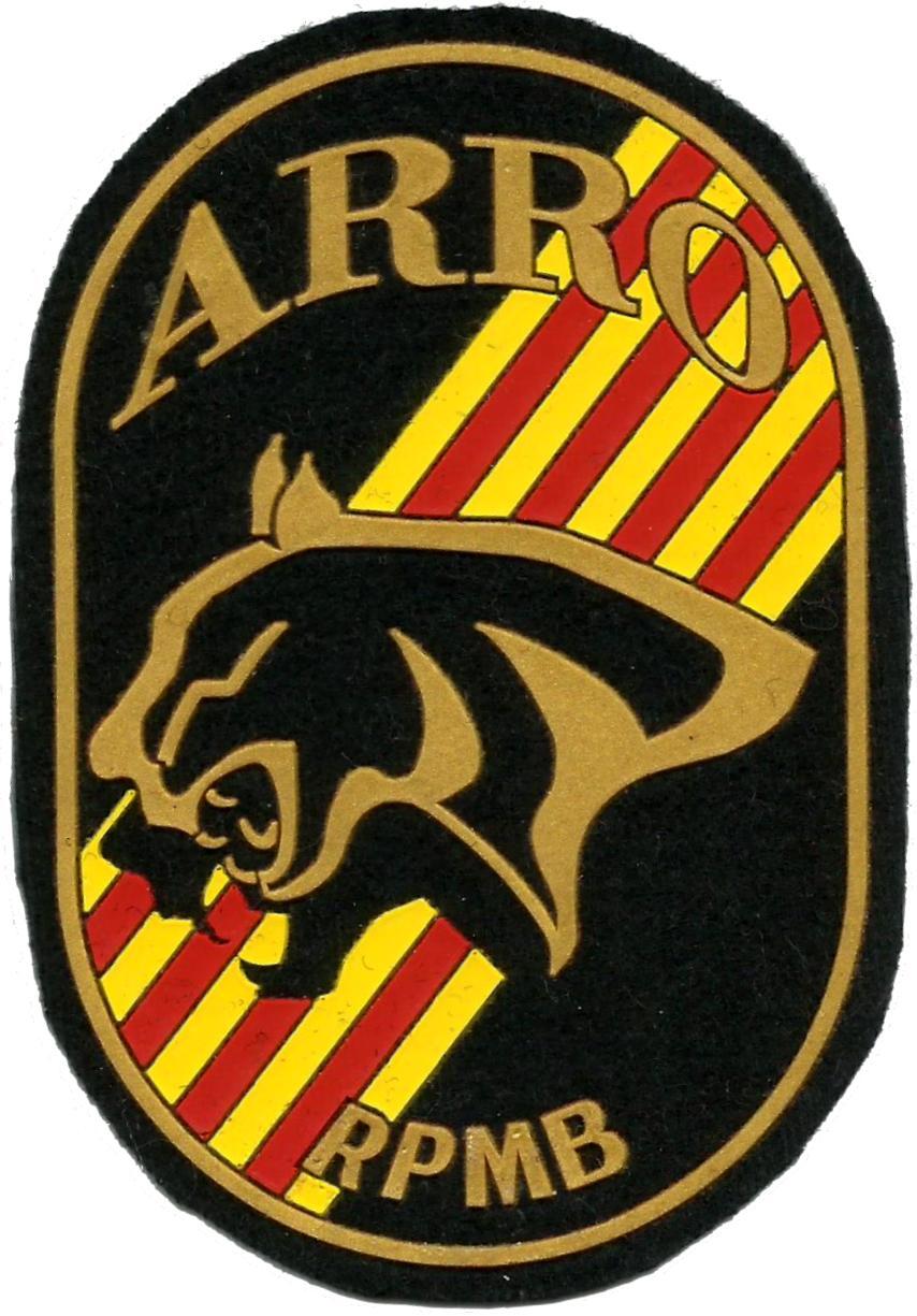Policía Mossos Esquadra Arro Área Regional de Recursos Operativos parche insignia emblema distintivo 