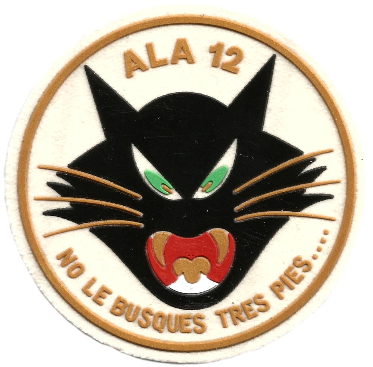 Ejército del Aire Ala 12 No le busques tres pies parche insignia emblema patch ecusson Air Force