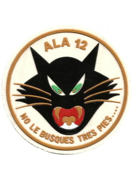 Ejército del Aire Ala 12 No le busques tres pies parche insignia emblema patch ecusson Air Force