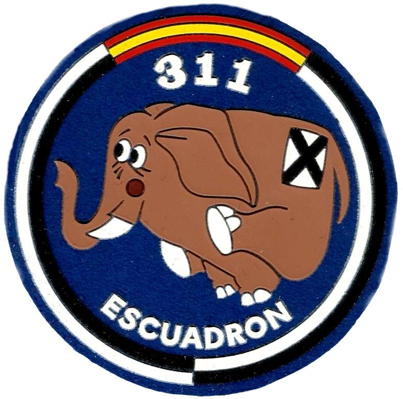Ejército del aire escuadrón 311 parche insignia emblema distintivo patch ecusson Air Force