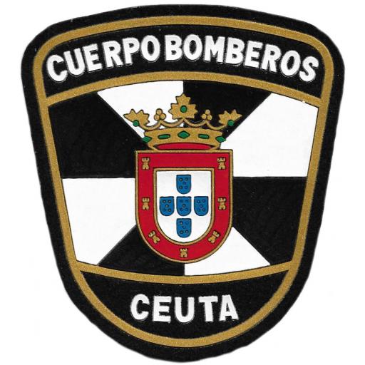Cuerpo de Bomberos de la ciudad de Ceuta parche insignia emblema distintivo [0]