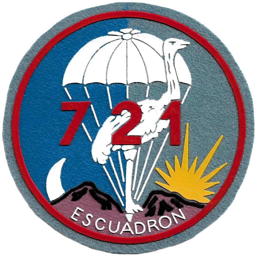 Ejercito del Aire Escuadrón 721 parche insignia emblema ecusson patch Air Force Squadron