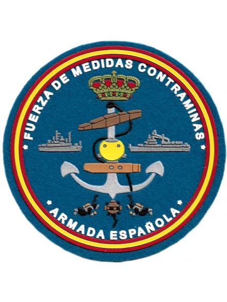 Armada Española Fuerza de medidas contraminas parche insignia emblema distintivo del ejército  [0]