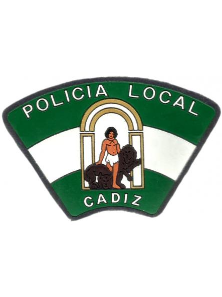 Policía Local Cádiz parche insignia emblema distintivo [0]