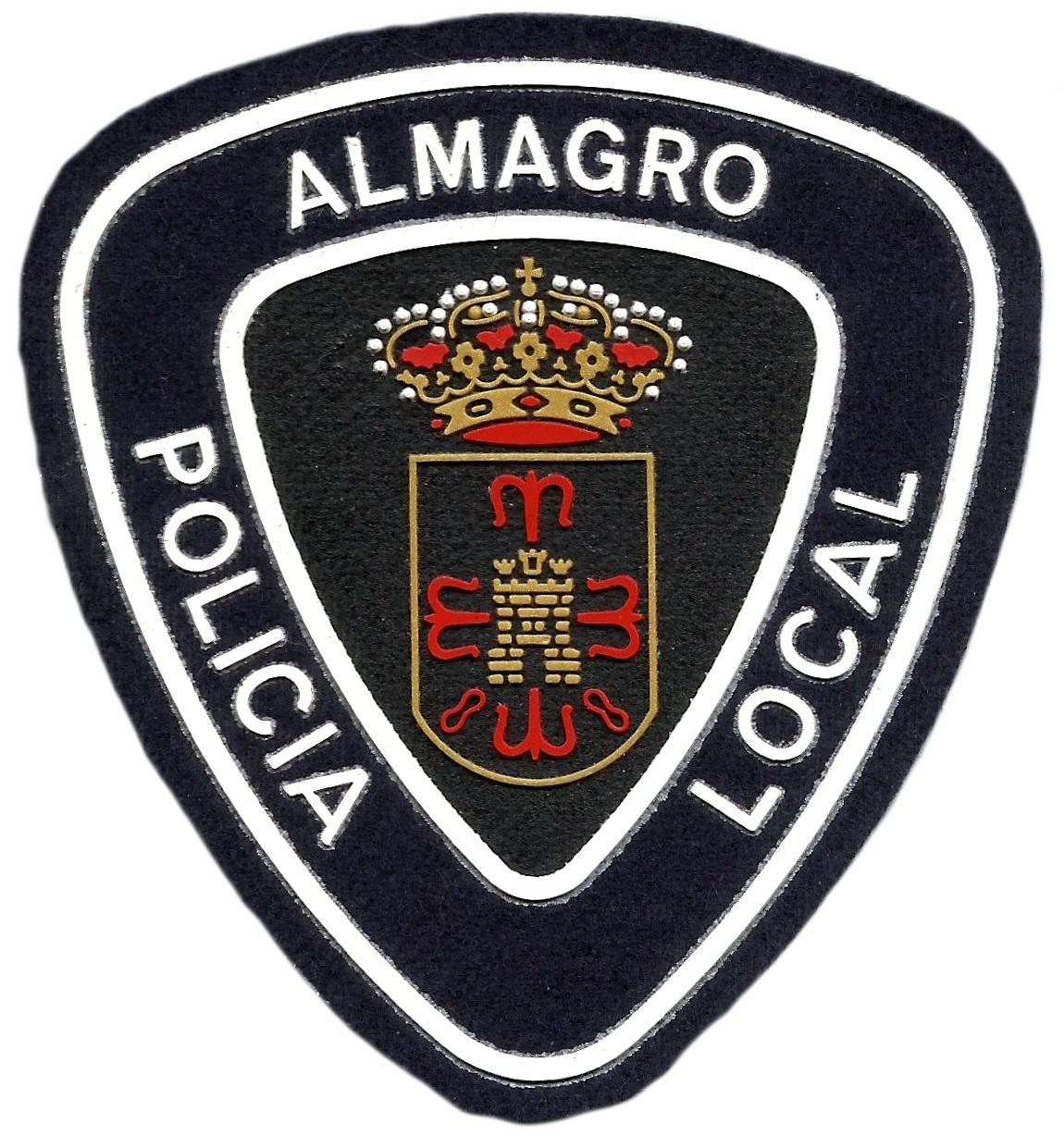 Policía Local Almagro parche insignia emblema distintivo Castilla la Mancha