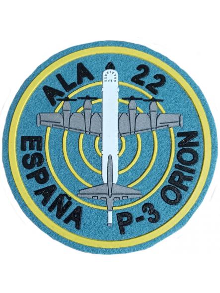 Ejército del Aire Ala 22 P-3 Orión España parche insignia emblema ecusson patch Air Force