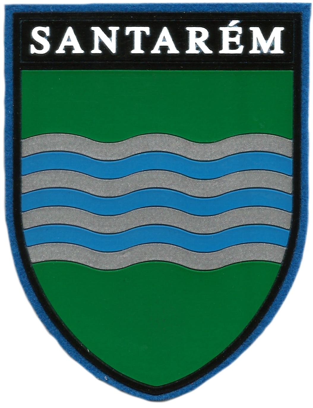 Policía Nacional o de Segurança Pública de Portugal Distrito de Santarem parche insignia emblema ecusson patch Police