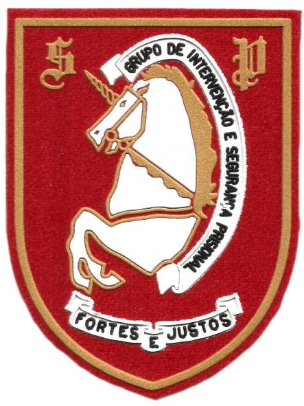 Policía de Portugal Servicio de prisiones Grupo especial de intervención parche insignia emblema distintivo [0]
