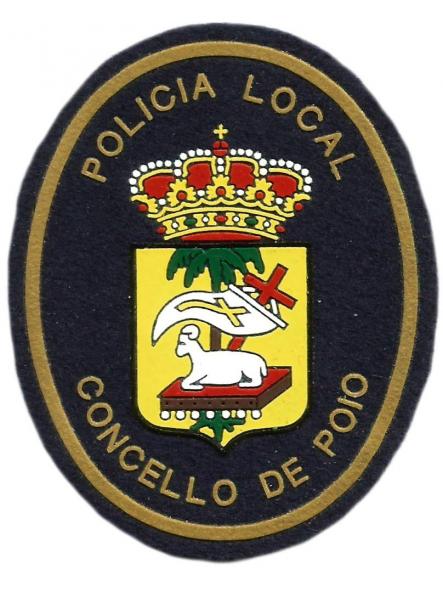 Policía Local concello de Poio parche insignia emblema distintivo