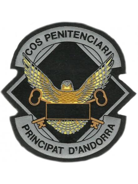 Servicio de prisiones Cos Penitenciari Policía de Andorra parche insignia emblema distintivo [0]