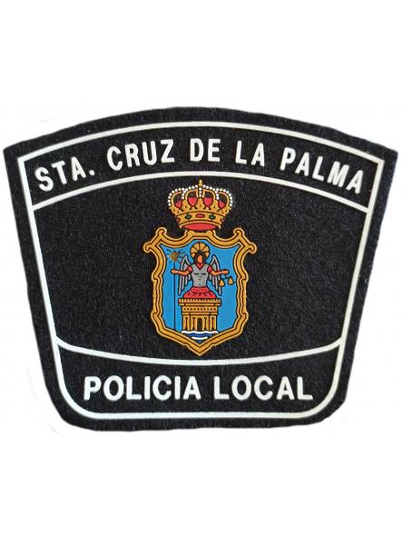 Policía Local Santa Cruz de la Palma Islas Canarias parche insignia emblema Police Dept
