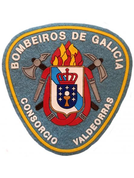 Bomberos Consorcio de Valdeorras Galicia Bombeiros parche insignia emblema patch ecusson fire pompiers [0]