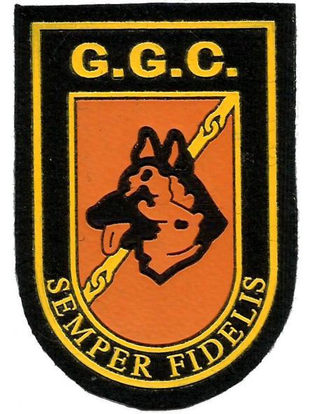 Policía Foral de Navarra Grupo de Guías Caninos GGC K-9  parche insignia emblema distintivo patch ecusson