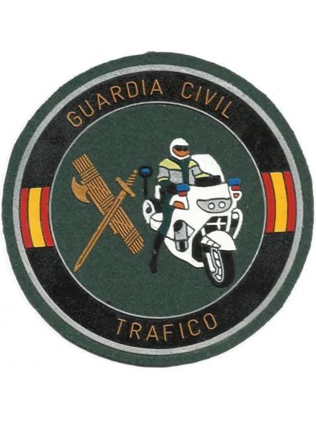 Guardia civil tráfico moto parche insignia emblema distintivo